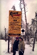 Kat McDougal; Ben Dorrough; skiing Gore Mt
